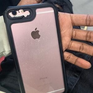 Original Use Black and Pink Dual-Layer iPhone 6s it works very good it just the